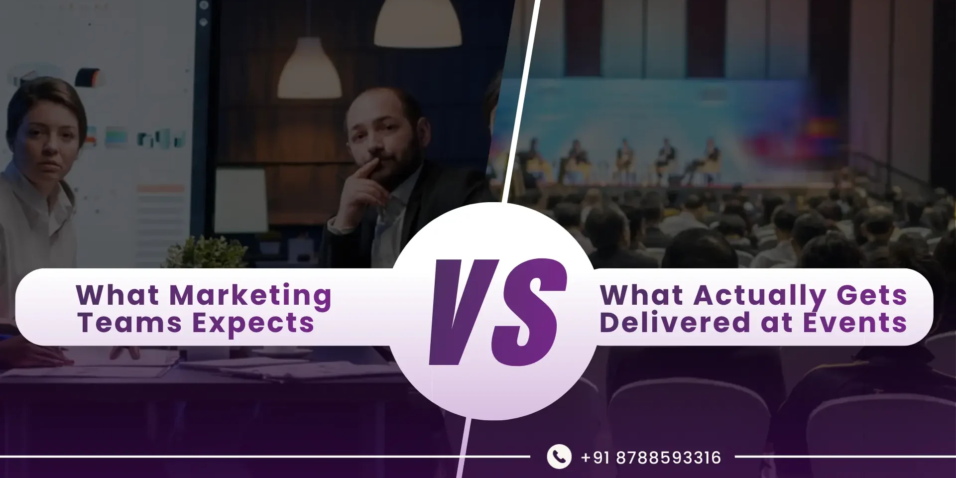 marketing team expectations and Events Managers delivery